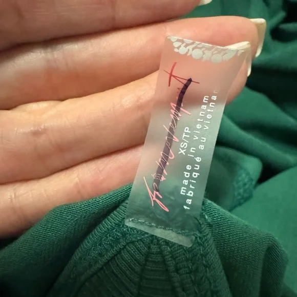 NWOT FP Movement by Free People Green Romper - Picture 4 of 5